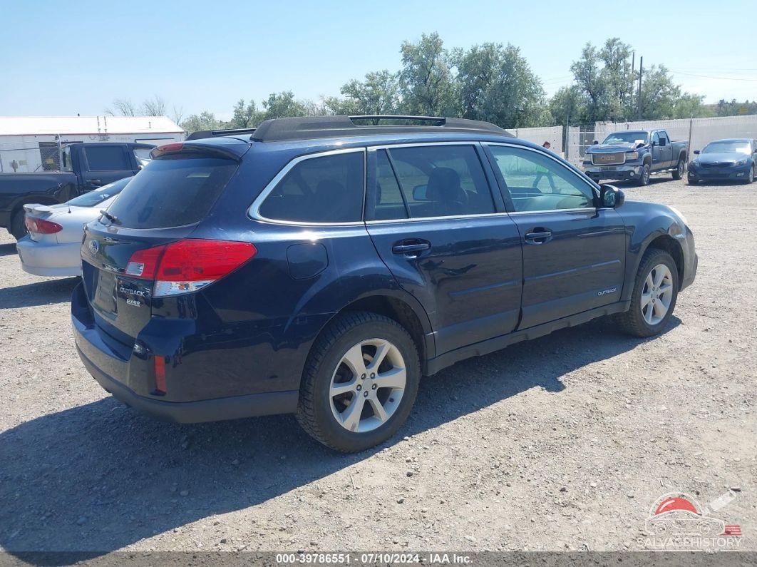4S4BRBBC1D3263440 2013 SUBARU OUTBACK photo no. 4