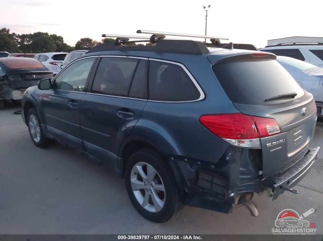 4S4BRCLCXD3232739 2013 SUBARU OUTBACK photo no. 3