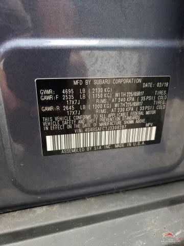 4S4BSAFC1J3308297 2018 SUBARU OUTBACK photo no. 13