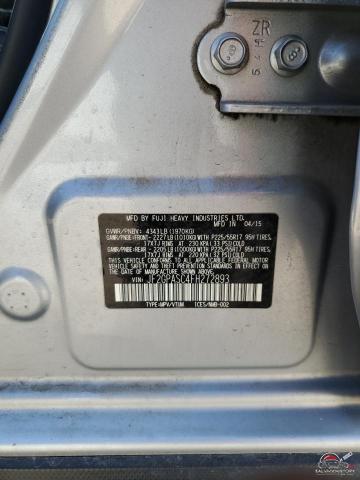 JF2GPASC4FH272893 2015 SUBARU XV photo no. 14