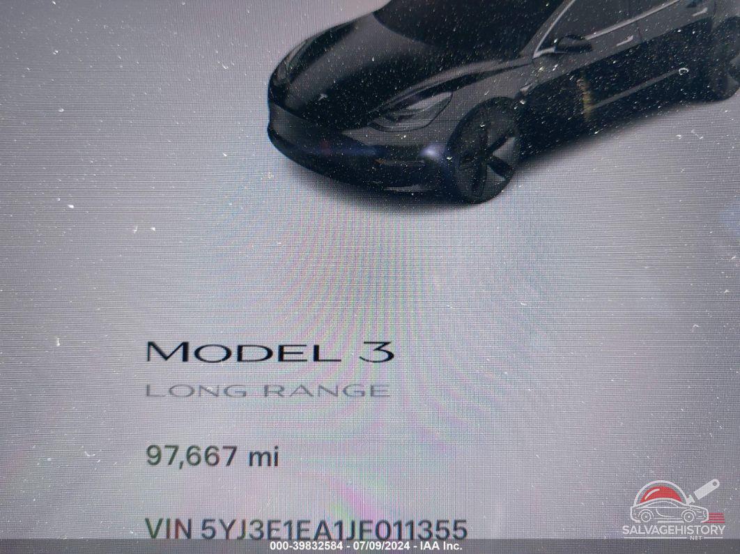 5YJ3E1EA1JF011355 2018 TESLA MODEL 3 photo no. 7