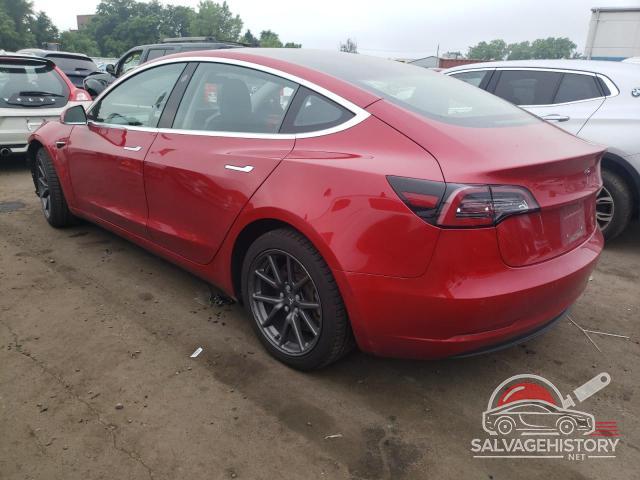 5YJ3E1EA3JF058449 2018 TESLA MODEL 3 photo no. 2