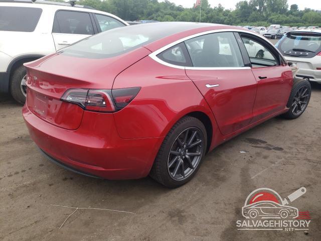 5YJ3E1EA3JF058449 2018 TESLA MODEL 3 photo no. 3