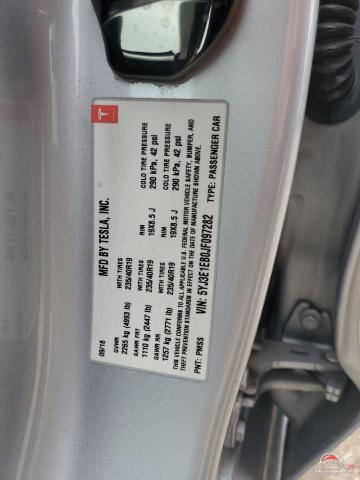 5YJ3E1EB0JF097282 2018 TESLA MODEL 3 photo no. 13