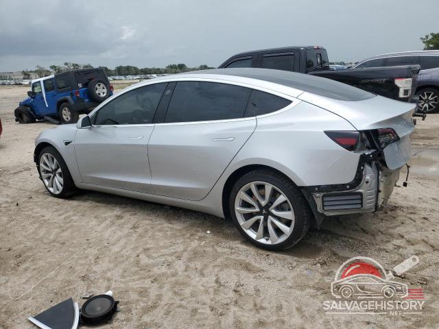 5YJ3E1EB0JF097282 2018 TESLA MODEL 3 photo no. 2