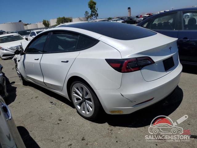 5YJ3E1EB0MF015636 2021 TESLA MODEL 3 photo no. 2
