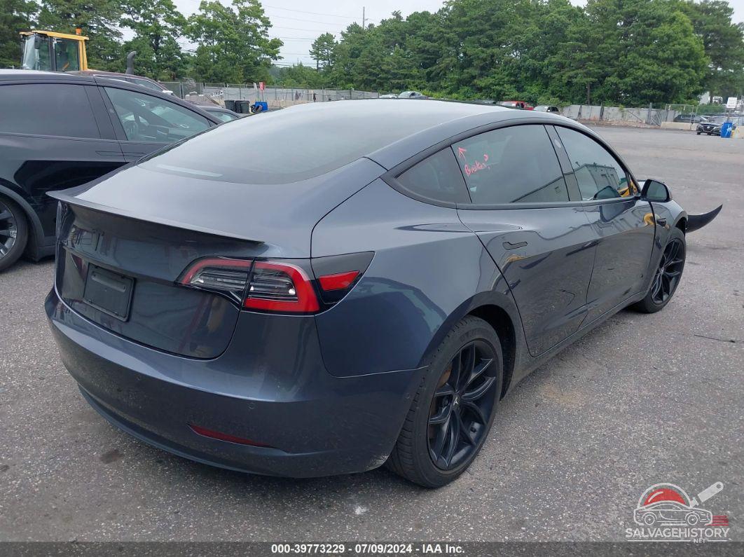 5YJ3E1EC1MF849682 2021 TESLA MODEL 3 photo no. 4