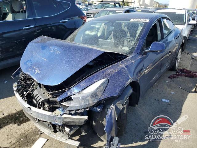 5YJ3E1EA7NF251130 2022 TESLA MODEL 3 photo no. 1