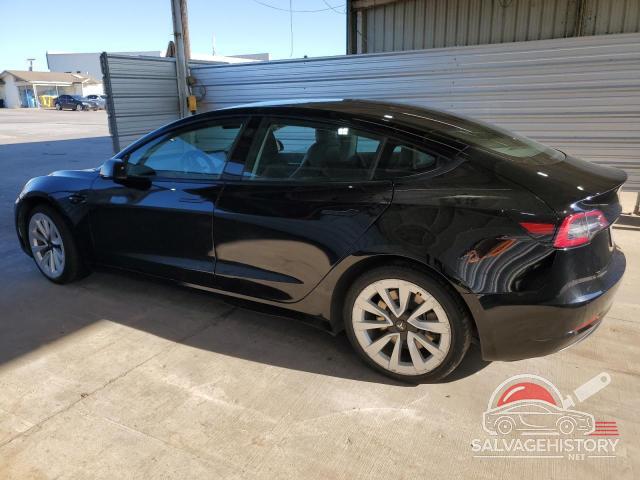 5YJ3E1EAXNF190100 2022 TESLA MODEL 3 photo no. 2
