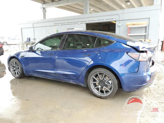 5YJ3E1EB8NF114643 2022 TESLA MODEL 3 photo no. 2