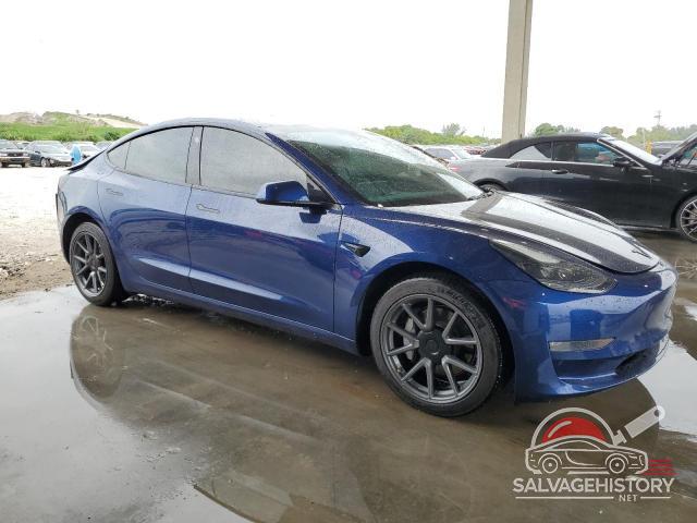 5YJ3E1EB8NF114643 2022 TESLA MODEL 3 photo no. 4
