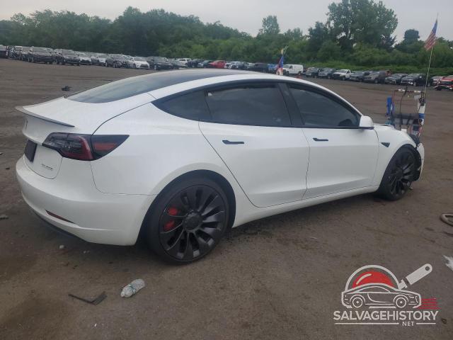 5YJ3E1EC7NF163258 2022 TESLA MODEL 3 photo no. 3