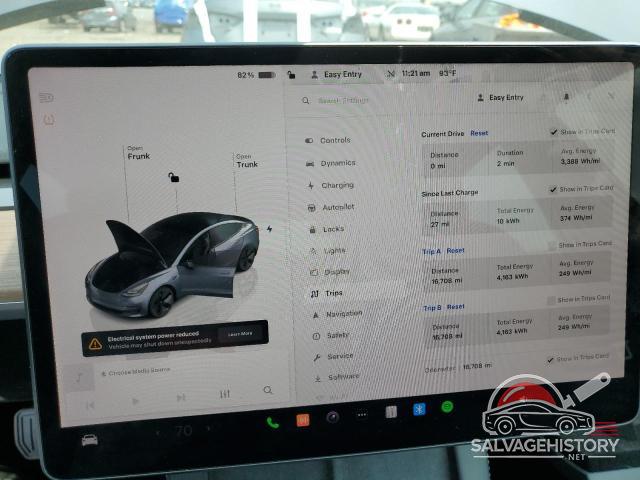 5YJ3E1EB9PF452491 2023 TESLA MODEL 3 photo no. 9