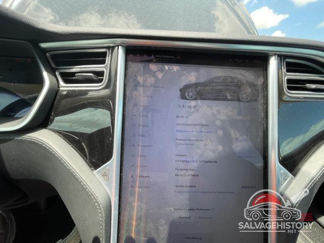 5YJSA1H10EFP42433 2014 TESLA MODEL S photo no. 9
