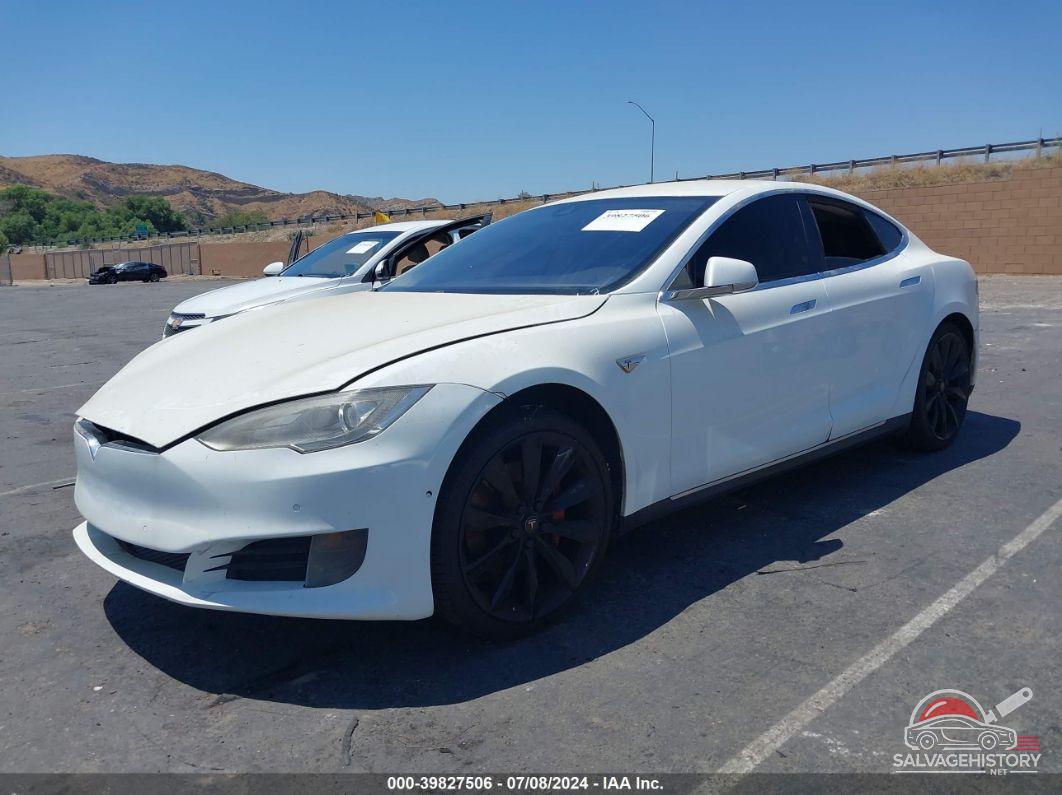 5YJSA1H17EFP61707 2014 TESLA MODEL S photo no. 2
