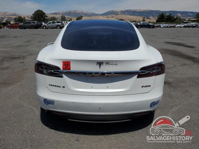 5YJSA1H23FFP77235 2015 TESLA MODEL S photo no. 6