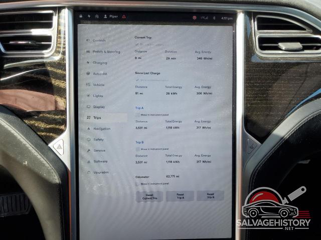 5YJSA1E12GF176900 2016 TESLA MODEL S photo no. 9