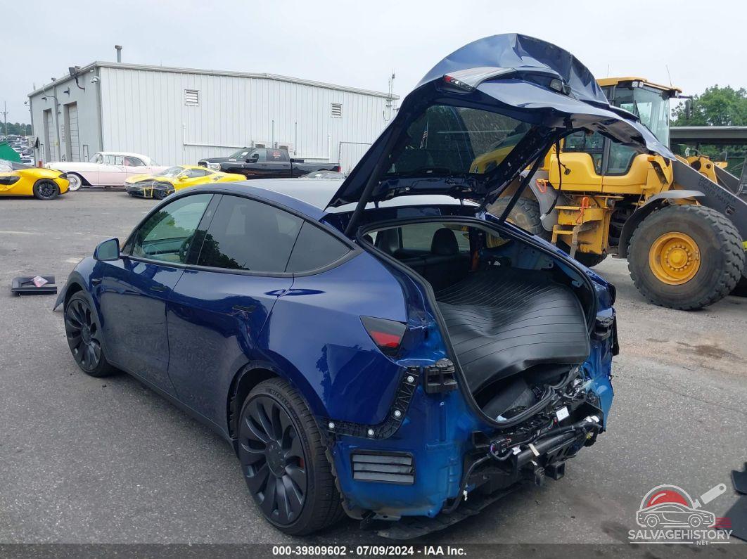 7SAYGDEF6PF834257 2023 TESLA MODEL Y photo no. 3