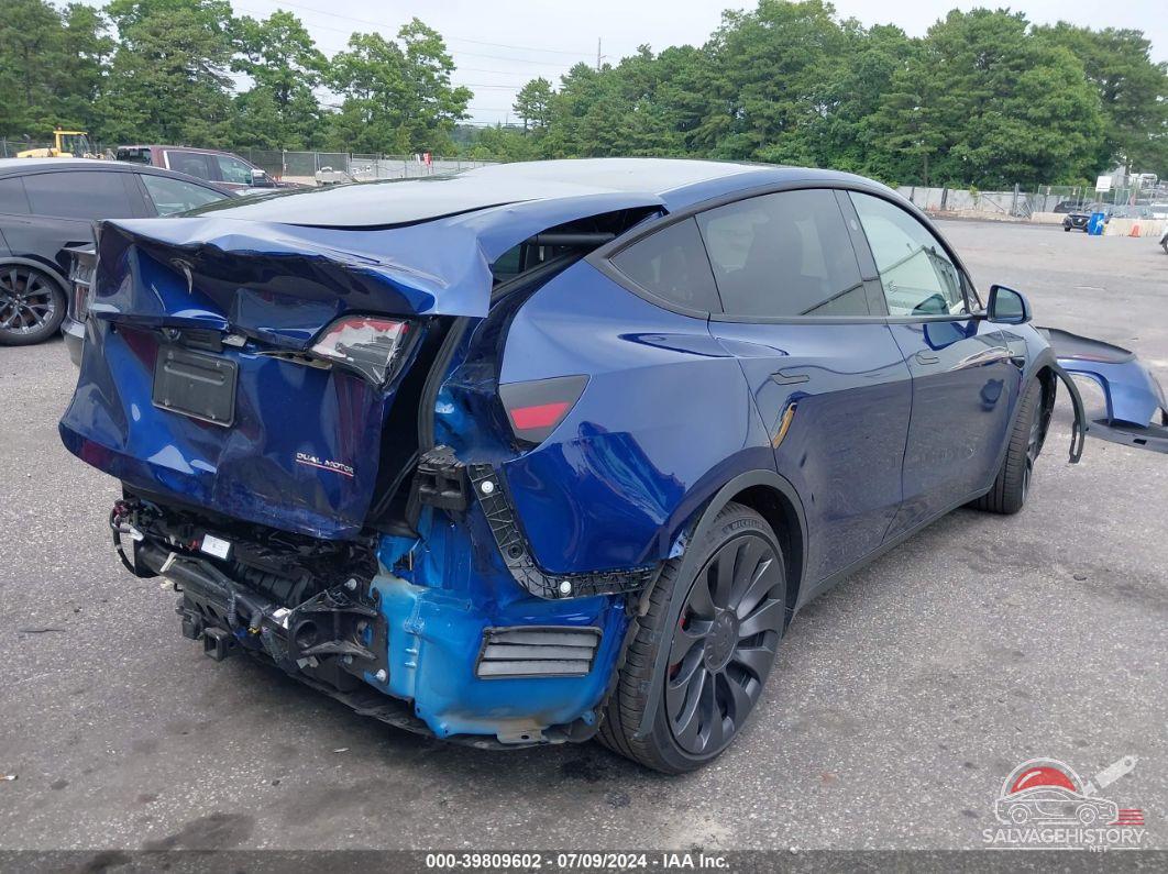 7SAYGDEF6PF834257 2023 TESLA MODEL Y photo no. 4