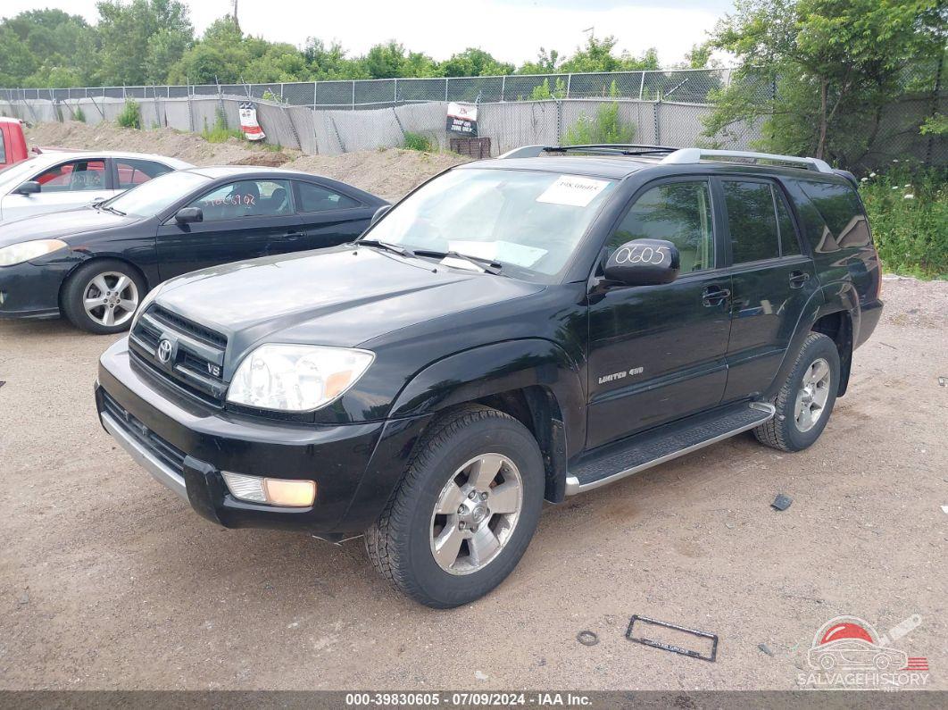 JTEBT17R140031236 2004 TOYOTA 4RUNNER photo no. 2