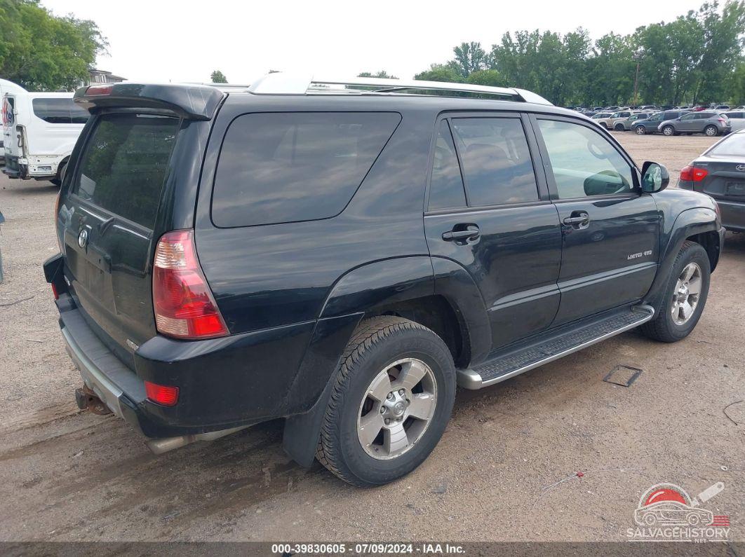 JTEBT17R140031236 2004 TOYOTA 4RUNNER photo no. 4