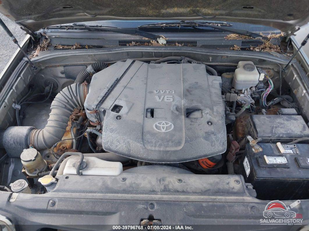 JTEBU14R350061356 2005 TOYOTA 4RUNNER photo no. 10