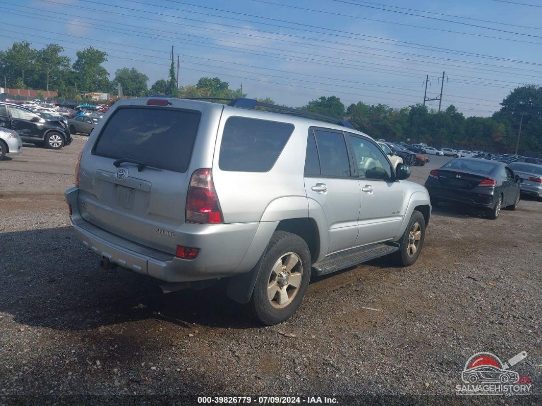 JTEBU14R658032113 2005 TOYOTA 4RUNNER photo no. 4