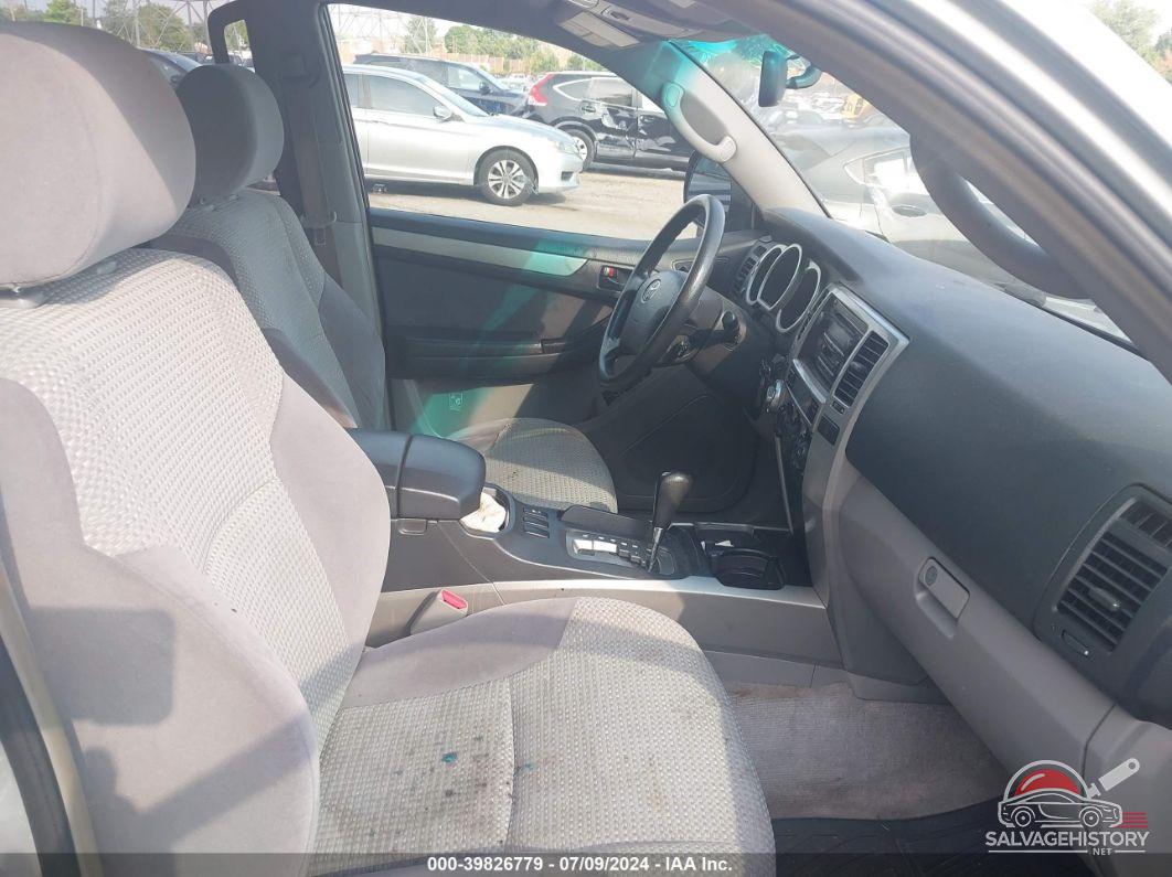 JTEBU14R658032113 2005 TOYOTA 4RUNNER photo no. 5