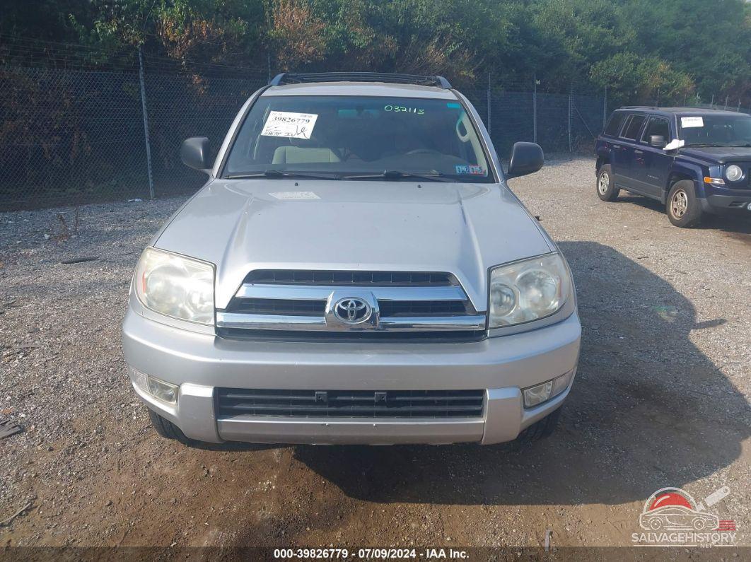 JTEBU14R658032113 2005 TOYOTA 4RUNNER photo no. 6
