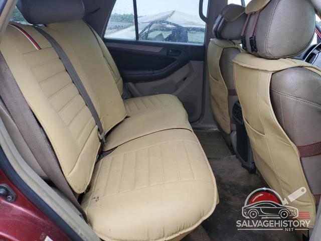 JTEZU14R958039426 2005 TOYOTA 4RUNNER photo no. 11