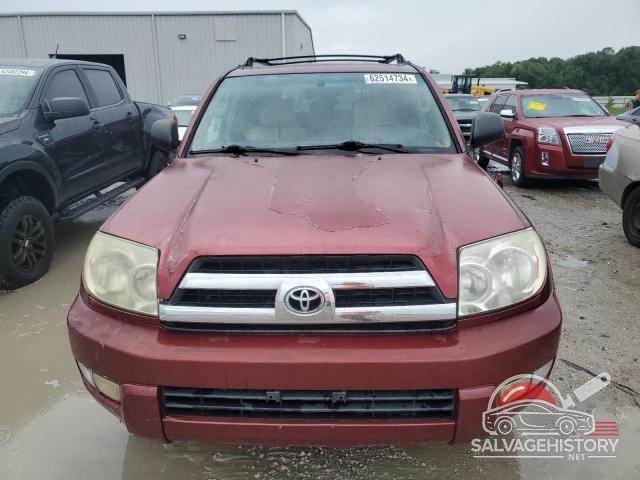 JTEZU14R958039426 2005 TOYOTA 4RUNNER photo no. 5