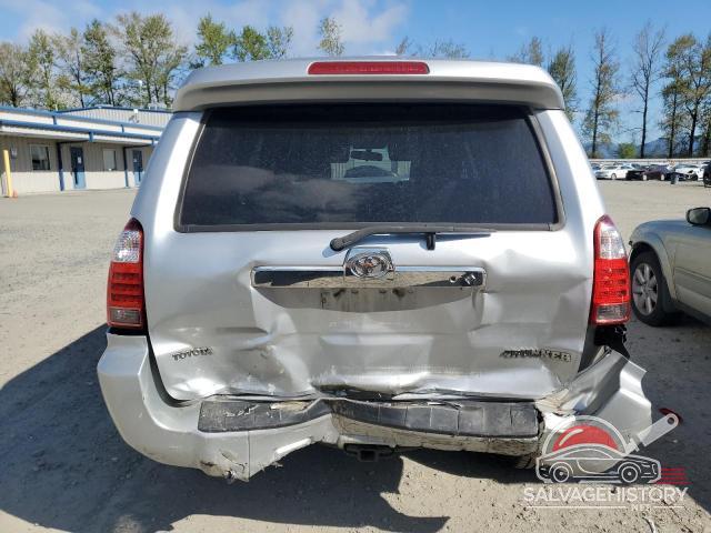 JTEBU14R860092037 2006 TOYOTA 4RUNNER photo no. 6