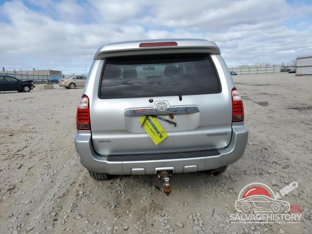JTEBU14R968060604 2006 TOYOTA 4RUNNER photo no. 6
