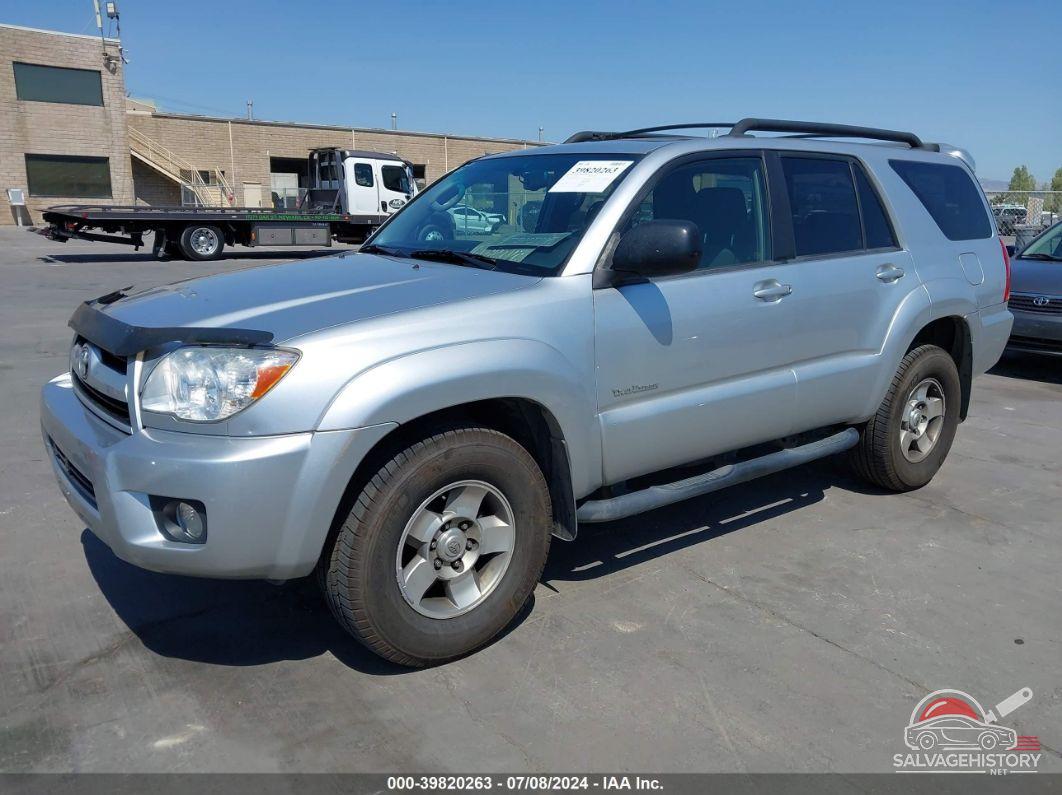 JTEBU14R49K039019 2009 TOYOTA 4RUNNER photo no. 2