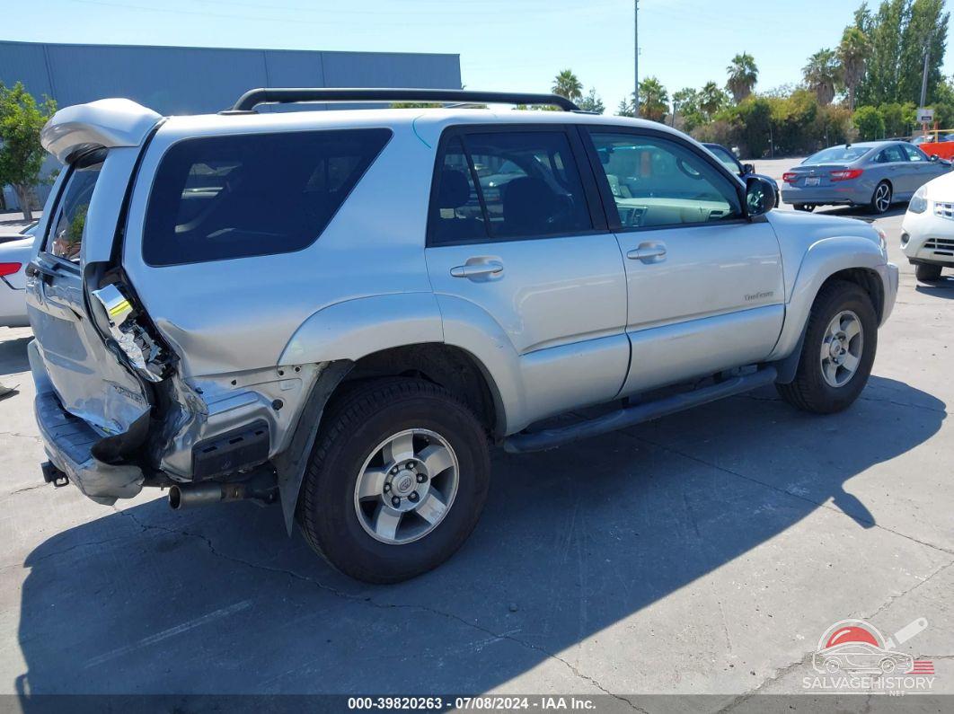 JTEBU14R49K039019 2009 TOYOTA 4RUNNER photo no. 4