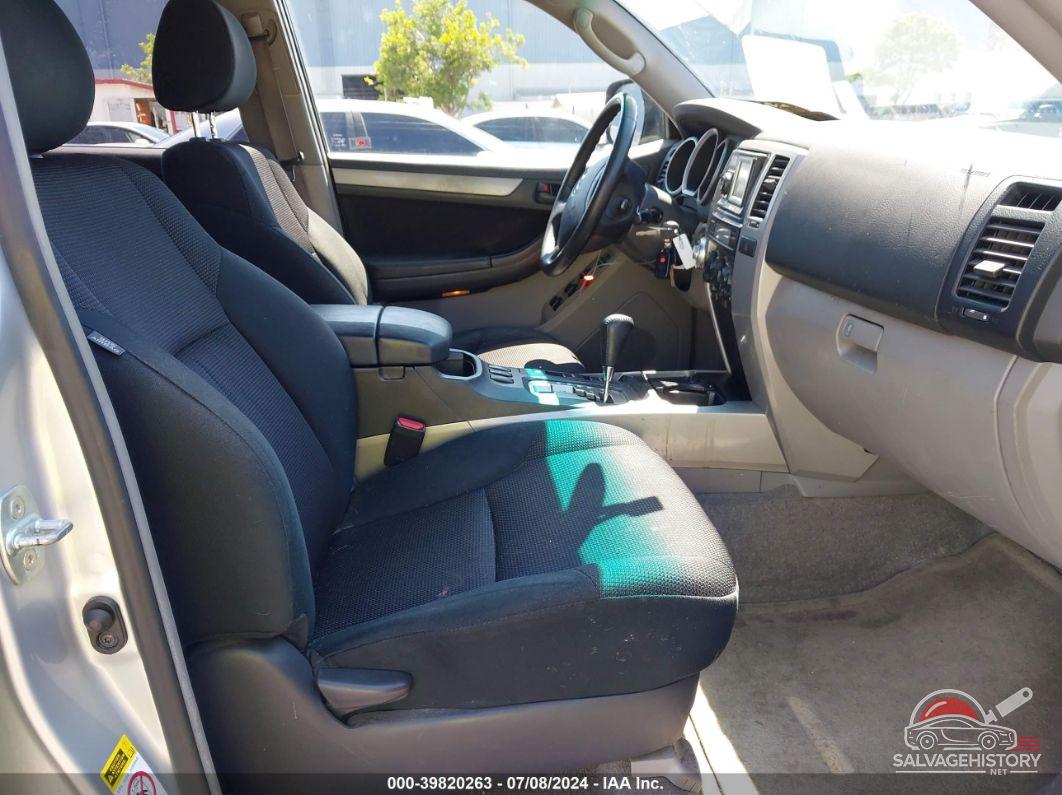 JTEBU14R49K039019 2009 TOYOTA 4RUNNER photo no. 5