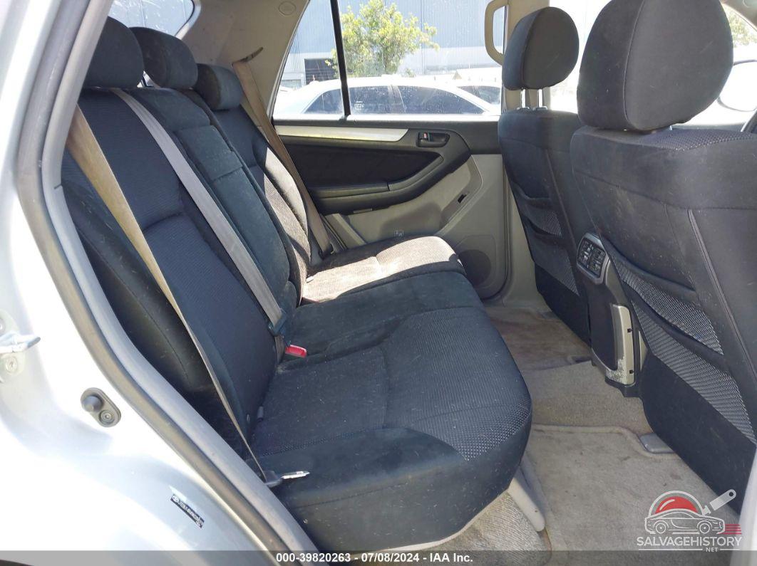 JTEBU14R49K039019 2009 TOYOTA 4RUNNER photo no. 8
