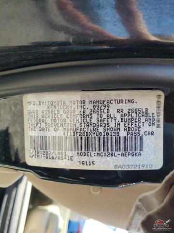 4T1BF28BXYU010138 2000 TOYOTA AVALON photo no. 12