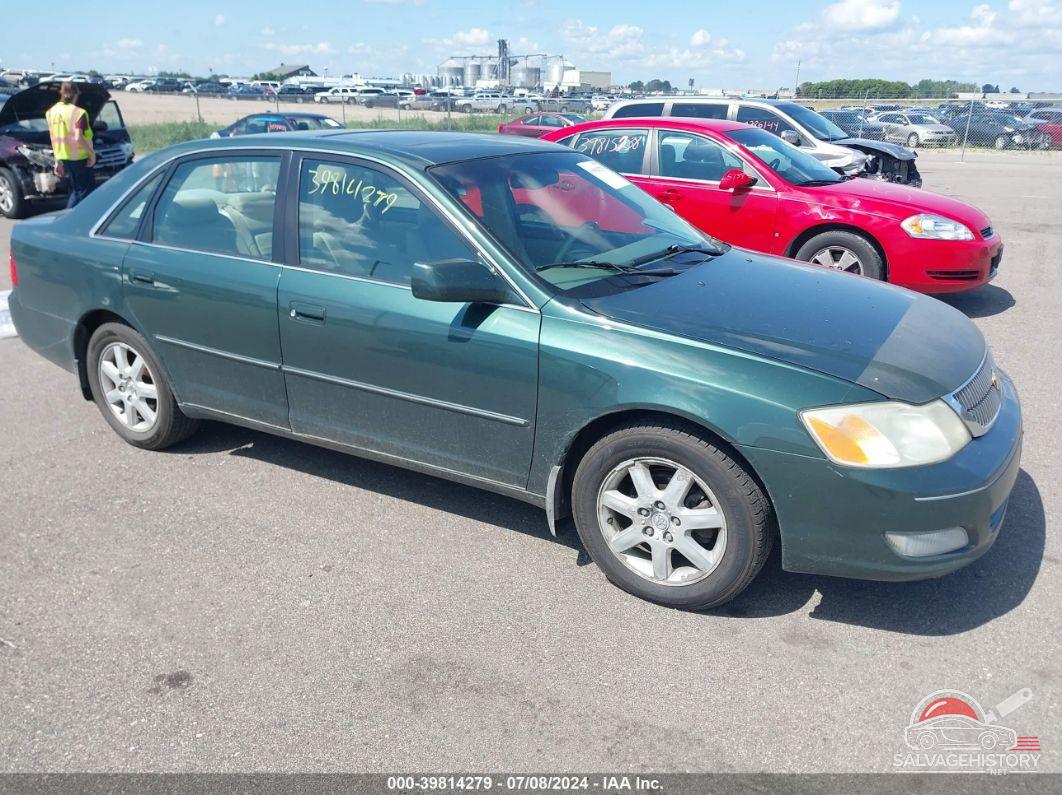 4T1BF28B32U213542 2002 TOYOTA AVALON photo no. 3