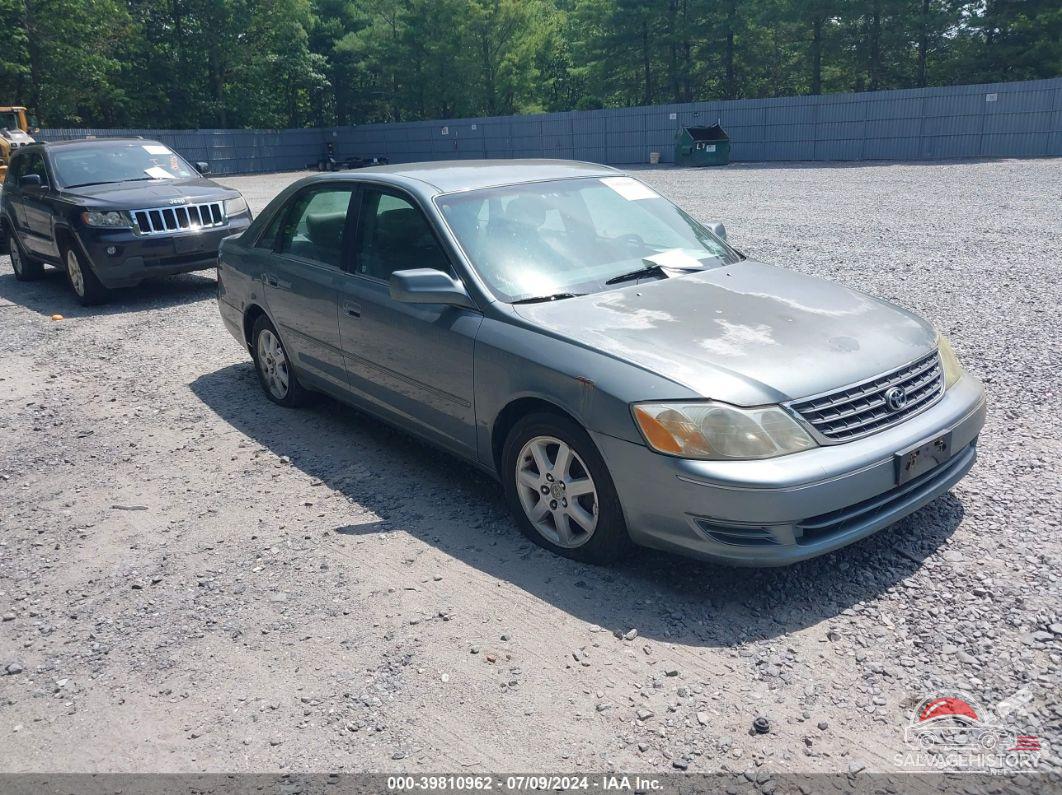 4T1BF28B93U327255 2003 TOYOTA AVALON photo no. 4