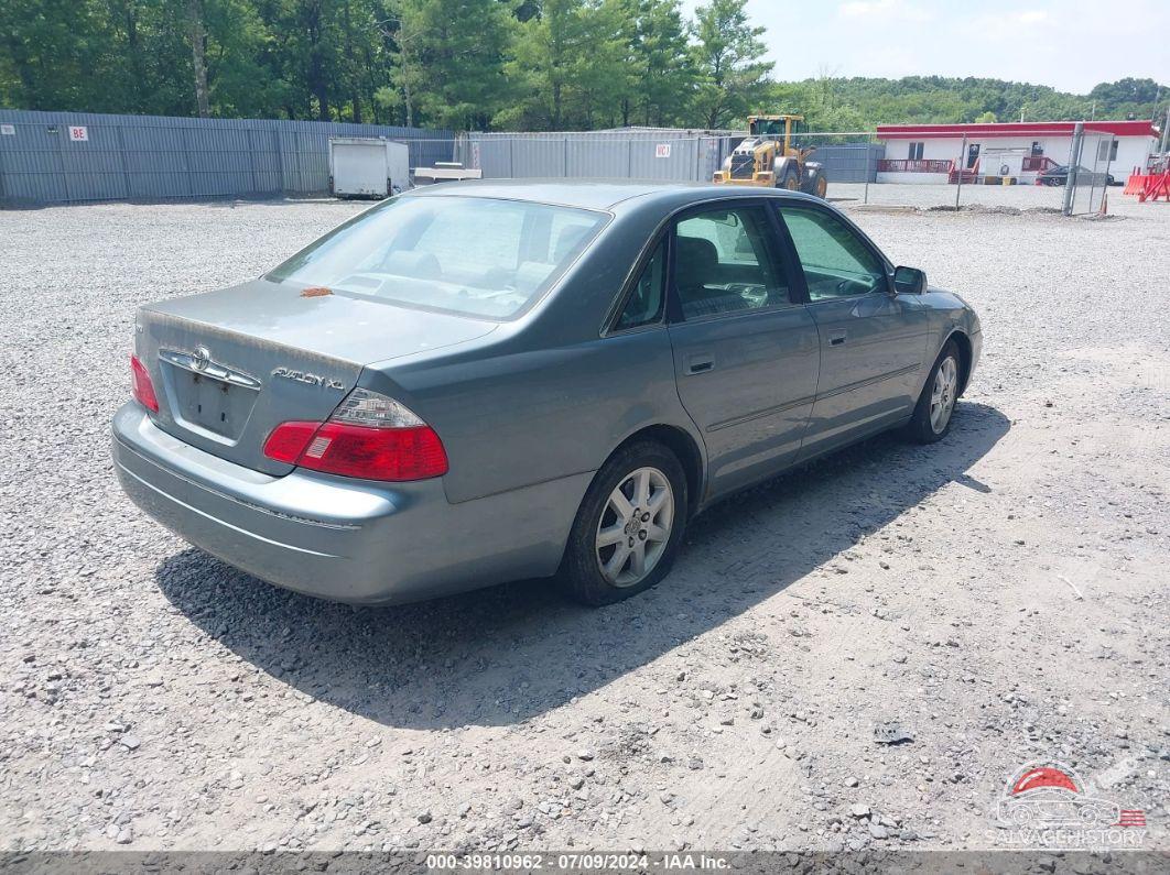 4T1BF28B93U327255 2003 TOYOTA AVALON photo no. 4