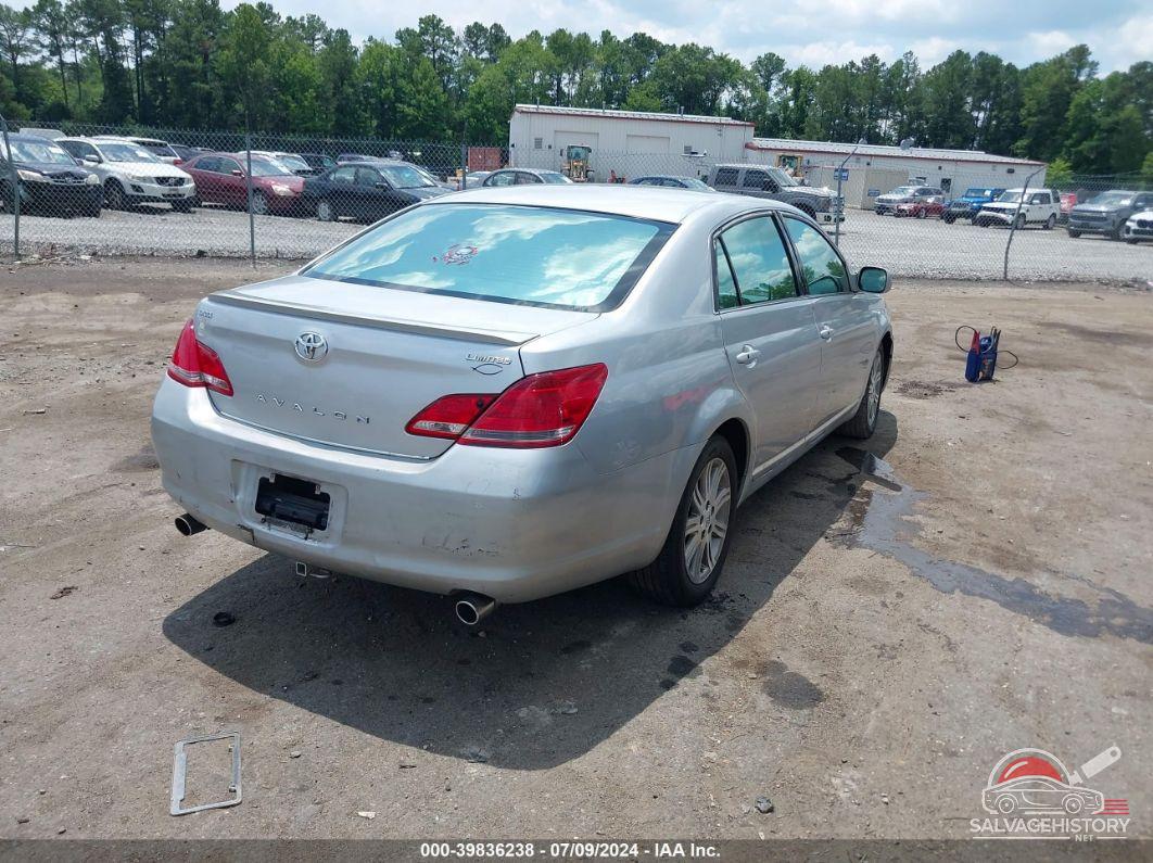 4T1BK36B15U052701 2005 TOYOTA AVALON photo no. 4