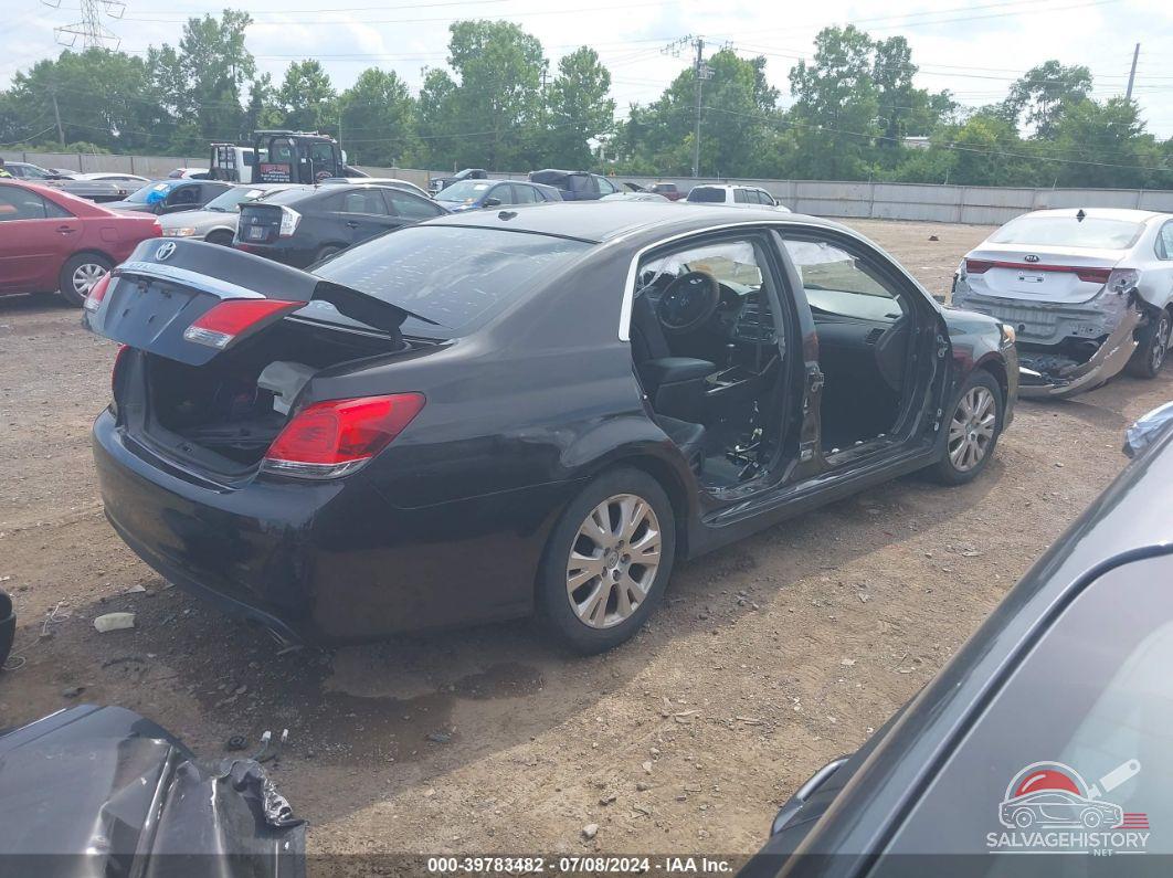 4T1BK3DB0BU380397 2011 TOYOTA AVALON photo no. 4