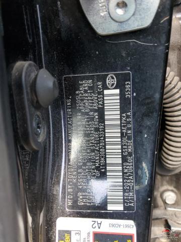 4T1BK3DB7BU433192 2011 TOYOTA AVALON photo no. 12