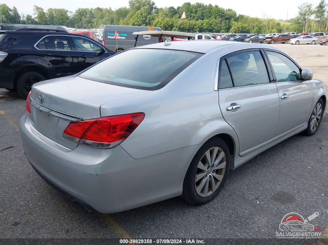 4T1BK3DBXBU386028 2011 TOYOTA AVALON photo no. 4
