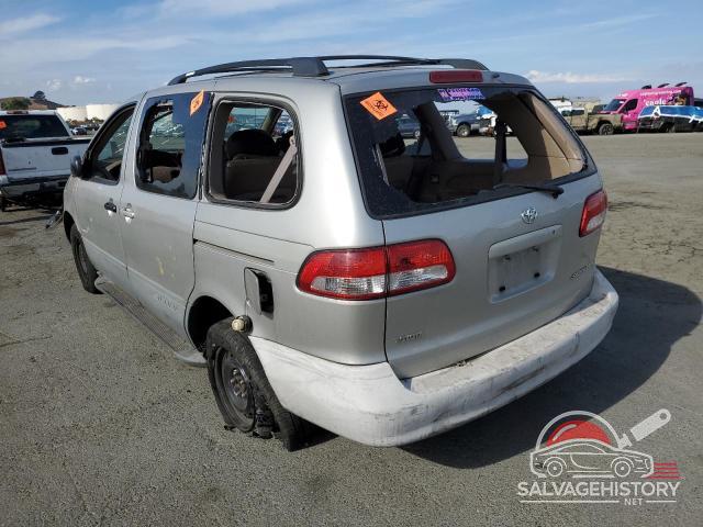 4T3ZF13C91U375061 2001 TOYOTA All Models photo no. 2