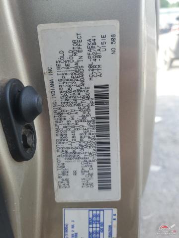 5TDZA23C04S185403 2004 TOYOTA All Models photo no. 14