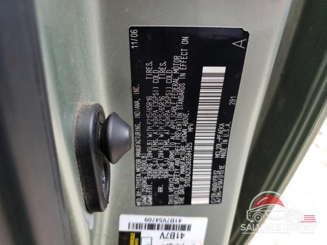 5TDZA23C56S584925 2006 TOYOTA All Models photo no. 13