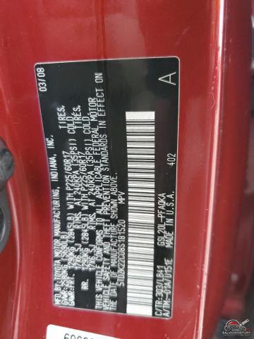 5TDZK22C08S181520 2008 TOYOTA All Models photo no. 13