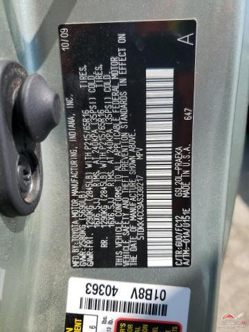 5TDKK4CC9AS330217 2010 TOYOTA All Models photo no. 13